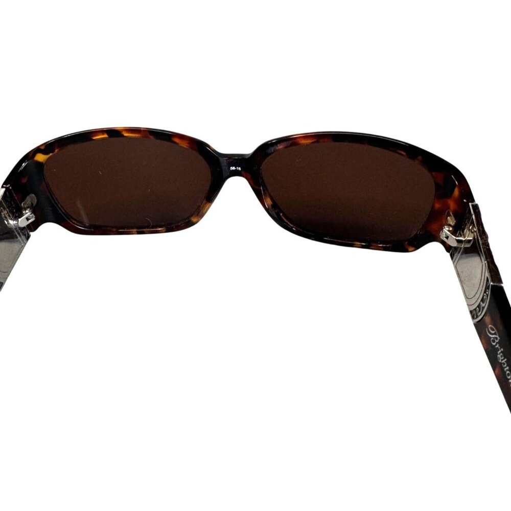 Brighton Crystal Voyage Tortoise Shell Sunglasses With Floral Case - Picture 11 of 12